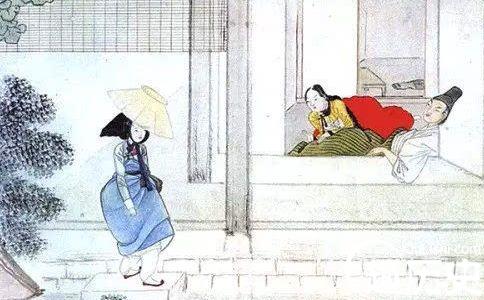 画家申润福的作品：以女性的情事为主题而创作