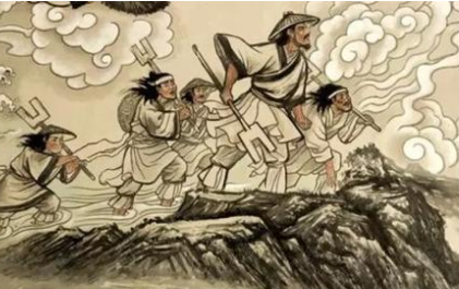 关于大禹治水出自哪个典故？该典故蕴含了什么哲学道理？