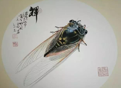《蝉》虞世南所作，塑造了一个&ldquo;君子之蝉&rdquo;的高大形象