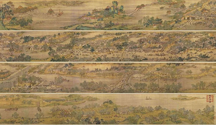 北宋画家张择端《清明上河图》，技法及结构如何赏析？